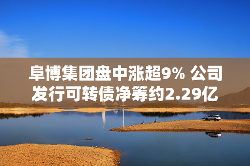 阜博集团盘中涨超9% 公司发行可转债净筹约2.29亿港元