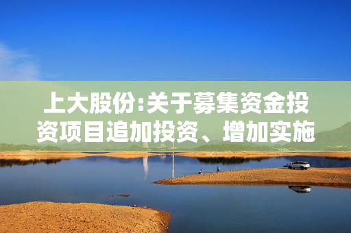 上大股份:关于募集资金投资项目追加投资、增加实施地点及延期的公告