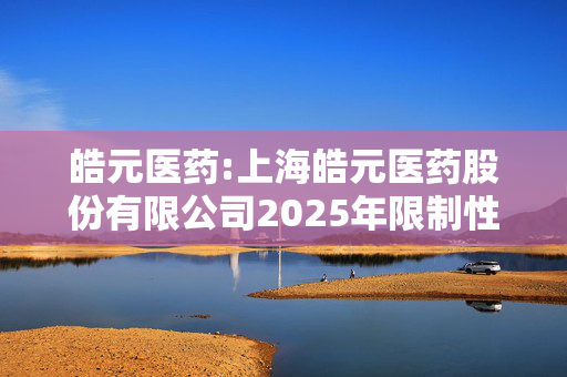 皓元医药:上海皓元医药股份有限公司2025年限制性股票激励计划实施考核管理办法