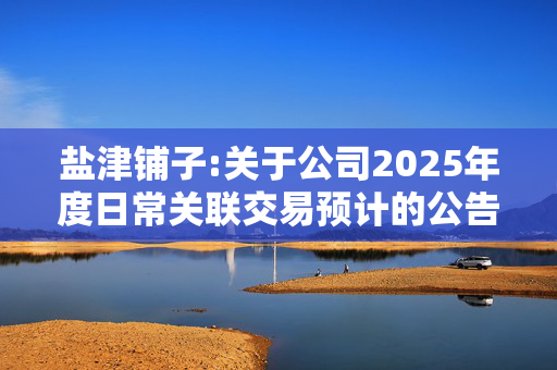 盐津铺子:关于公司2025年度日常关联交易预计的公告