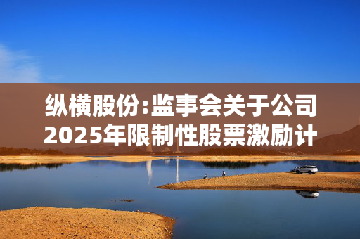 纵横股份:监事会关于公司2025年限制性股票激励计划（草案）的核查意见