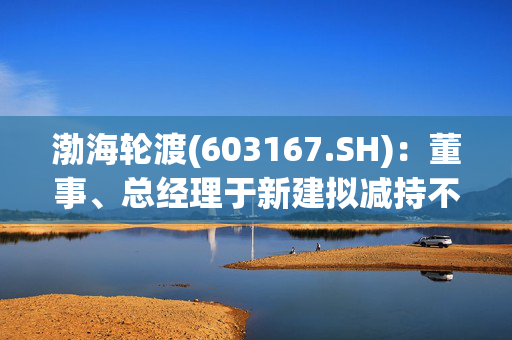 渤海轮渡(603167.SH)：董事、总经理于新建拟减持不超33.8万股股份