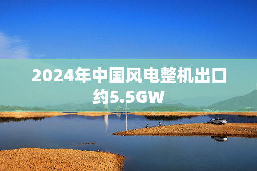 2024年中国风电整机出口约5.5GW