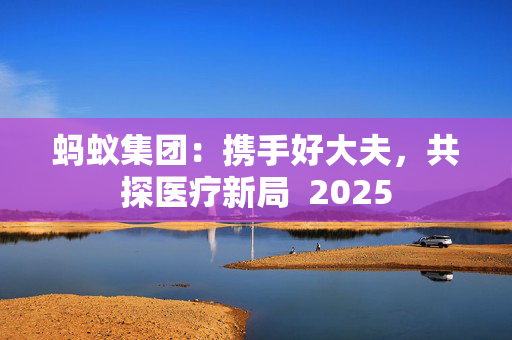 蚂蚁集团：携手好大夫，共探医疗新局  2025