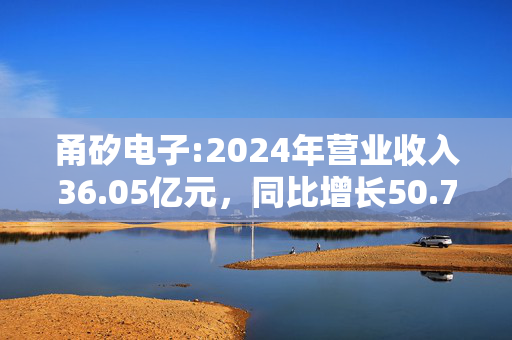 甬矽电子:2024年营业收入36.05亿元，同比增长50.76%扭亏为盈