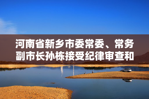 河南省新乡市委常委、常务副市长孙栋接受纪律审查和监察调查