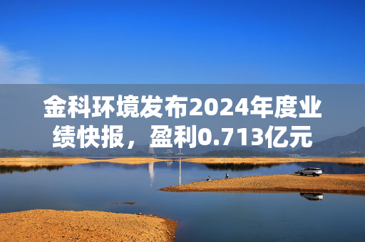 金科环境发布2024年度业绩快报，盈利0.713亿元