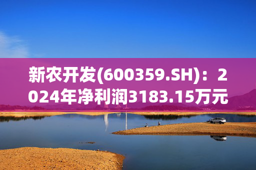 新农开发(600359.SH)：2024年净利润3183.15万元，同比下降53.81%