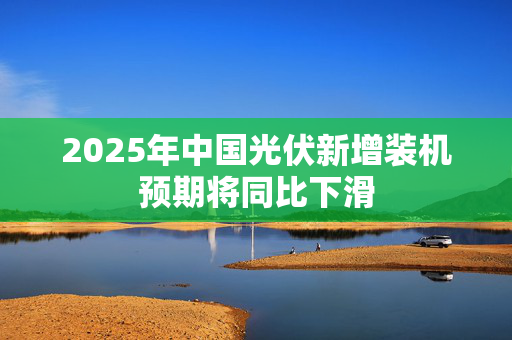 2025年中国光伏新增装机预期将同比下滑