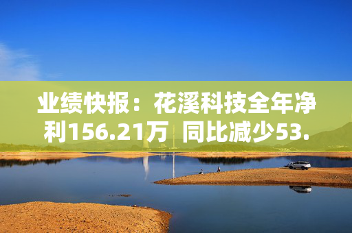 业绩快报：花溪科技全年净利156.21万  同比减少53.55%