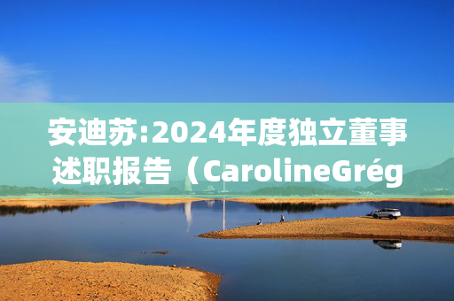 安迪苏:2024年度独立董事述职报告（CarolineGrégoireSainte-Marie）