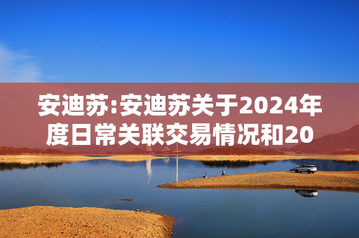 安迪苏:安迪苏关于2024年度日常关联交易情况和2025年度日常关联交易预计的公告