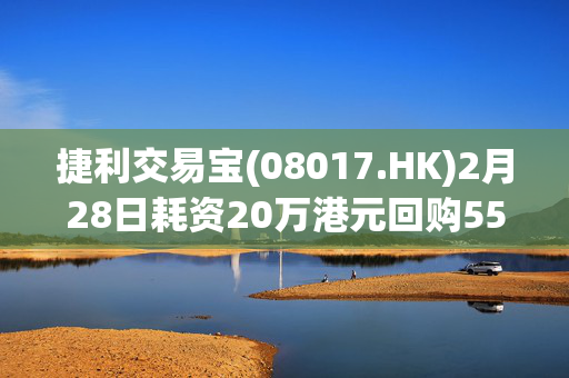 捷利交易宝(08017.HK)2月28日耗资20万港元回购55.6万股