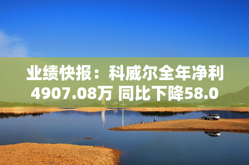 业绩快报：科威尔全年净利4907.08万 同比下降58.08%