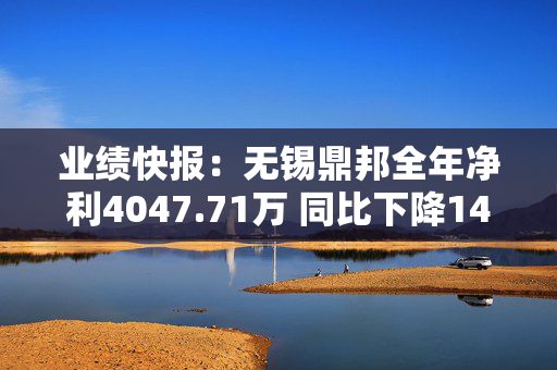 业绩快报：无锡鼎邦全年净利4047.71万 同比下降14%