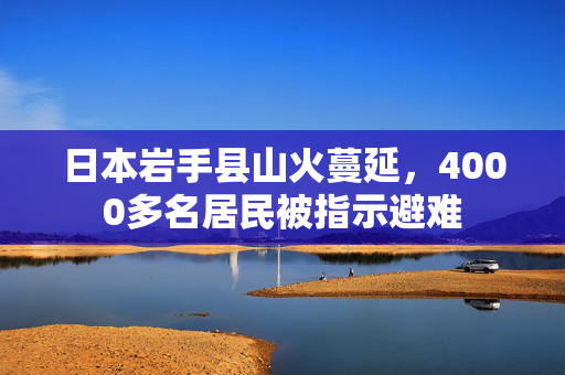 日本岩手县山火蔓延，4000多名居民被指示避难