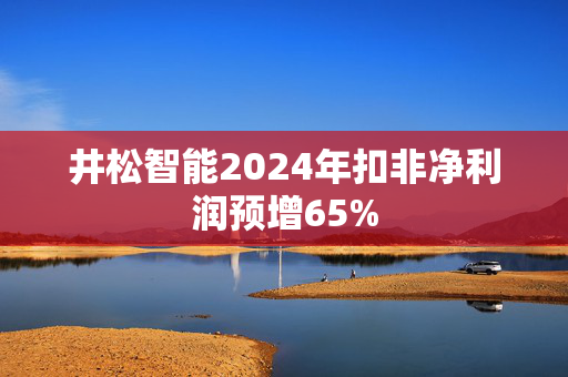 井松智能2024年扣非净利润预增65%