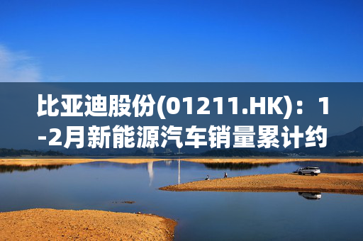 比亚迪股份(01211.HK)：1-2月新能源汽车销量累计约62.34万辆，同比增长92.52%