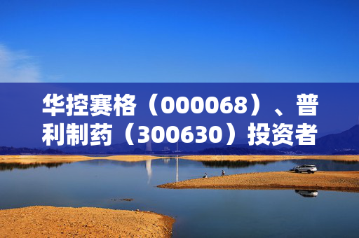 华控赛格（000068）、普利制药（300630）投资者索赔案均再向法院提交立案