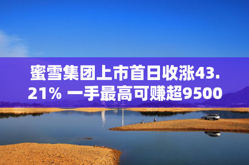 蜜雪集团上市首日收涨43.21% 一手最高可赚超9500港元