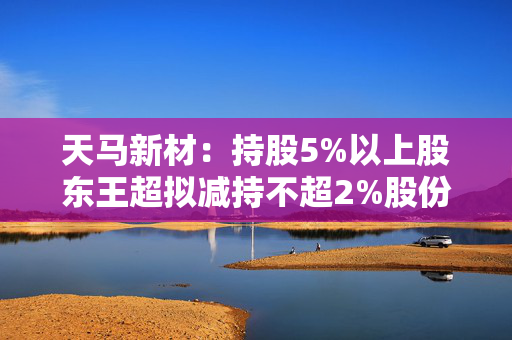 天马新材：持股5%以上股东王超拟减持不超2%股份