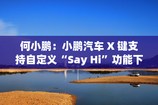 何小鹏：小鹏汽车 X 键支持自定义“Say Hi”功能下季度回归