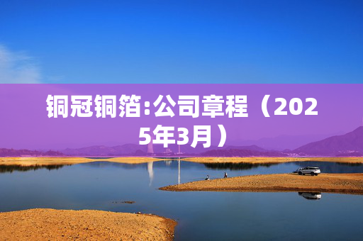 铜冠铜箔:公司章程（2025年3月）