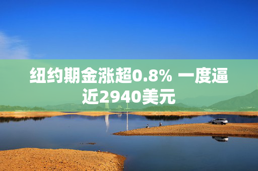 纽约期金涨超0.8% 一度逼近2940美元