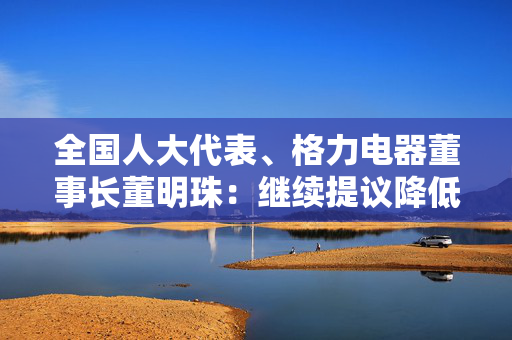 全国人大代表、格力电器董事长董明珠：继续提议降低个税负担 建言整治网络谣言