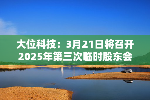 大位科技：3月21日将召开2025年第三次临时股东会