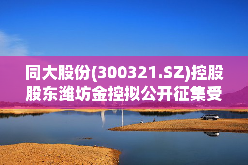 同大股份(300321.SZ)控股股东潍坊金控拟公开征集受让方以协议转让10%股份