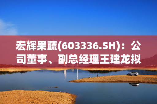 宏辉果蔬(603336.SH)：公司董事、副总经理王建龙拟矜持10.35万股