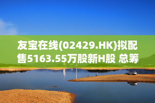 友宝在线(02429.HK)拟配售5163.55万股新H股 总筹1.554亿港元