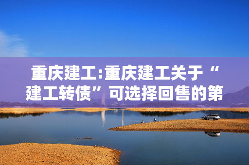 重庆建工:重庆建工关于“建工转债”可选择回售的第九次提示性公告