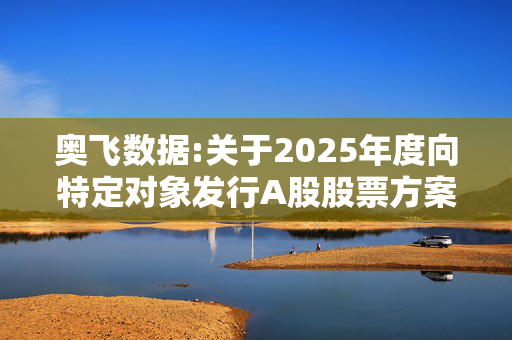 奥飞数据:关于2025年度向特定对象发行A股股票方案的论证分析报告