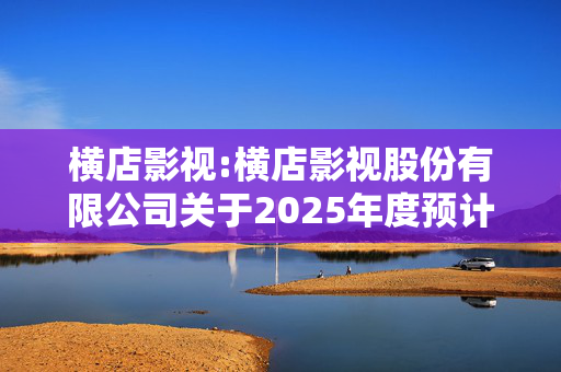 横店影视:横店影视股份有限公司关于2025年度预计日常关联交易的公告