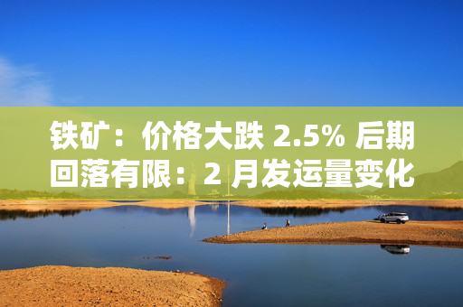 铁矿：价格大跌 2.5% 后期回落有限：2 月发运量变化