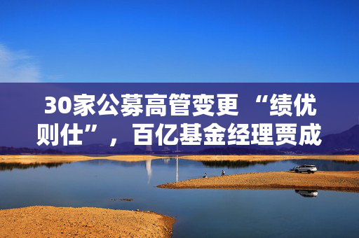 30家公募高管变更 “绩优则仕”，百亿基金经理贾成东升任副总