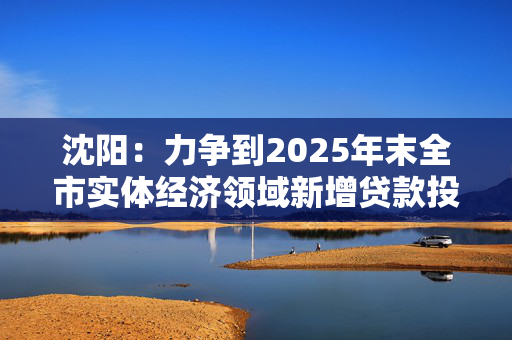 沈阳：力争到2025年末全市实体经济领域新增贷款投放突破1000亿元