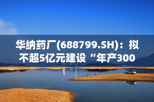 华纳药厂(688799.SH)：拟不超5亿元建设“年产3000吨高端原料药及中间体绿色智造基地(二期)建设项目”