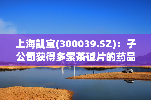 上海凯宝(300039.SZ)：子公司获得多索茶碱片的药品注册证书