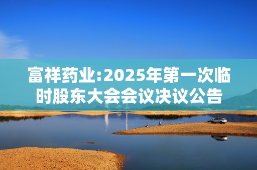 富祥药业:2025年第一次临时股东大会会议决议公告